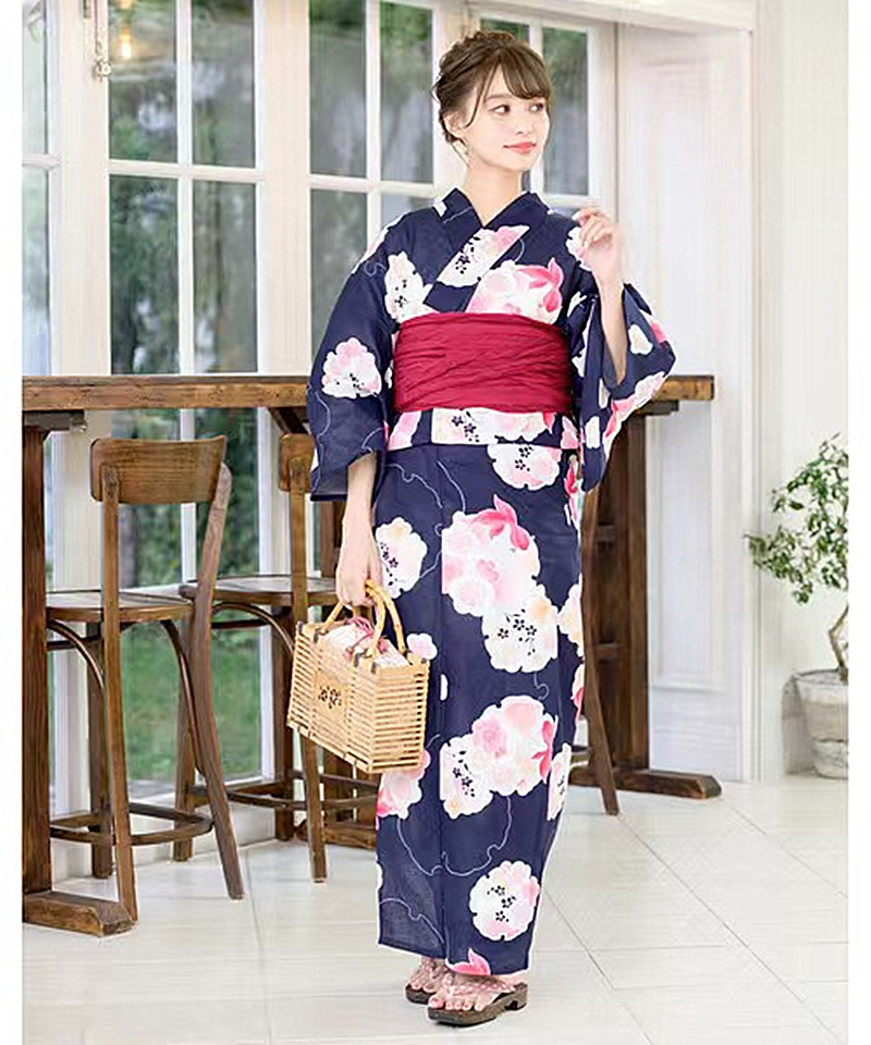 Women'S Formal Traditional Wear - 일본 기모노 유카타 여성용 보라색 전통