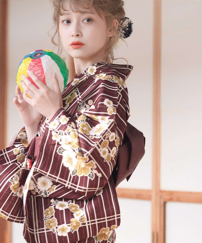 Women'S Formal Traditional Wear - 여성용 일본 전통 기모노/유카타 정장 레트로