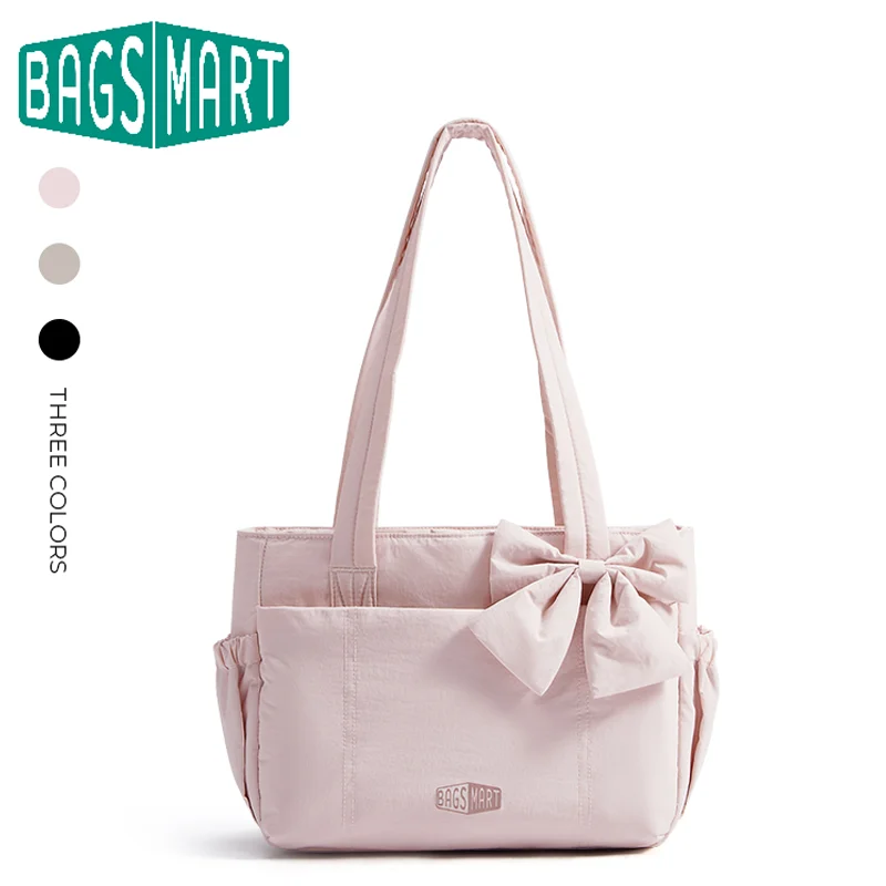 Shoulder Bag Structured - BAGSMART 토트 백 여성용 대용량 여행