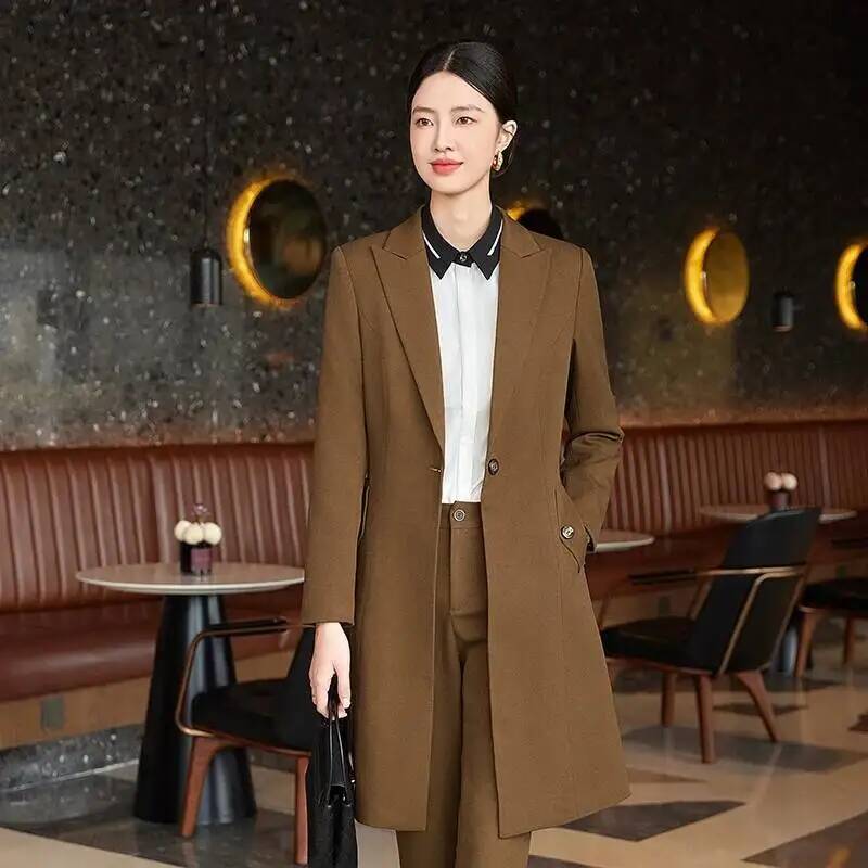 Women Formal Wear Interview - 고품질 원단 가을 겨울 정장 스타일
