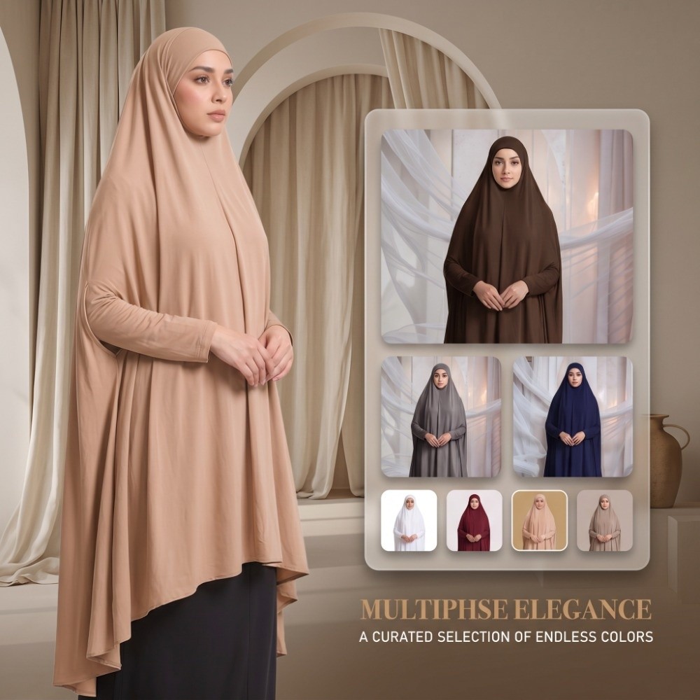 카프탄 플레인 무슬림 아바야 우아하고 부드러운 풀커버  - Women'S Formal Traditional Wear 리뷰 및 가격