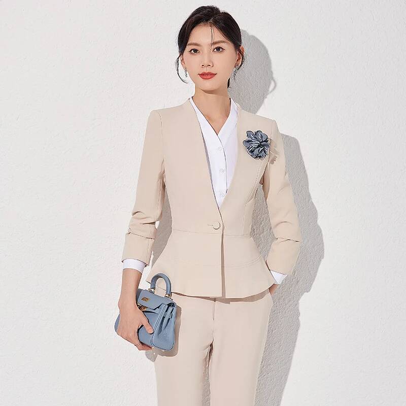 여성 정장 스타일 비즈니스 워크웨어 블레이저 여성 팬츠 - Women Formal Wear Interview 리뷰 및 가격