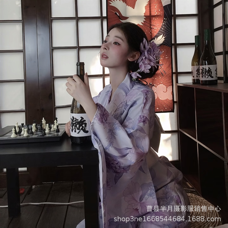 새로운 스튜디오 모델 일본 기모노 여성 정장 개선된 전 - Women'S Formal Traditional Wear 리뷰 및 가격