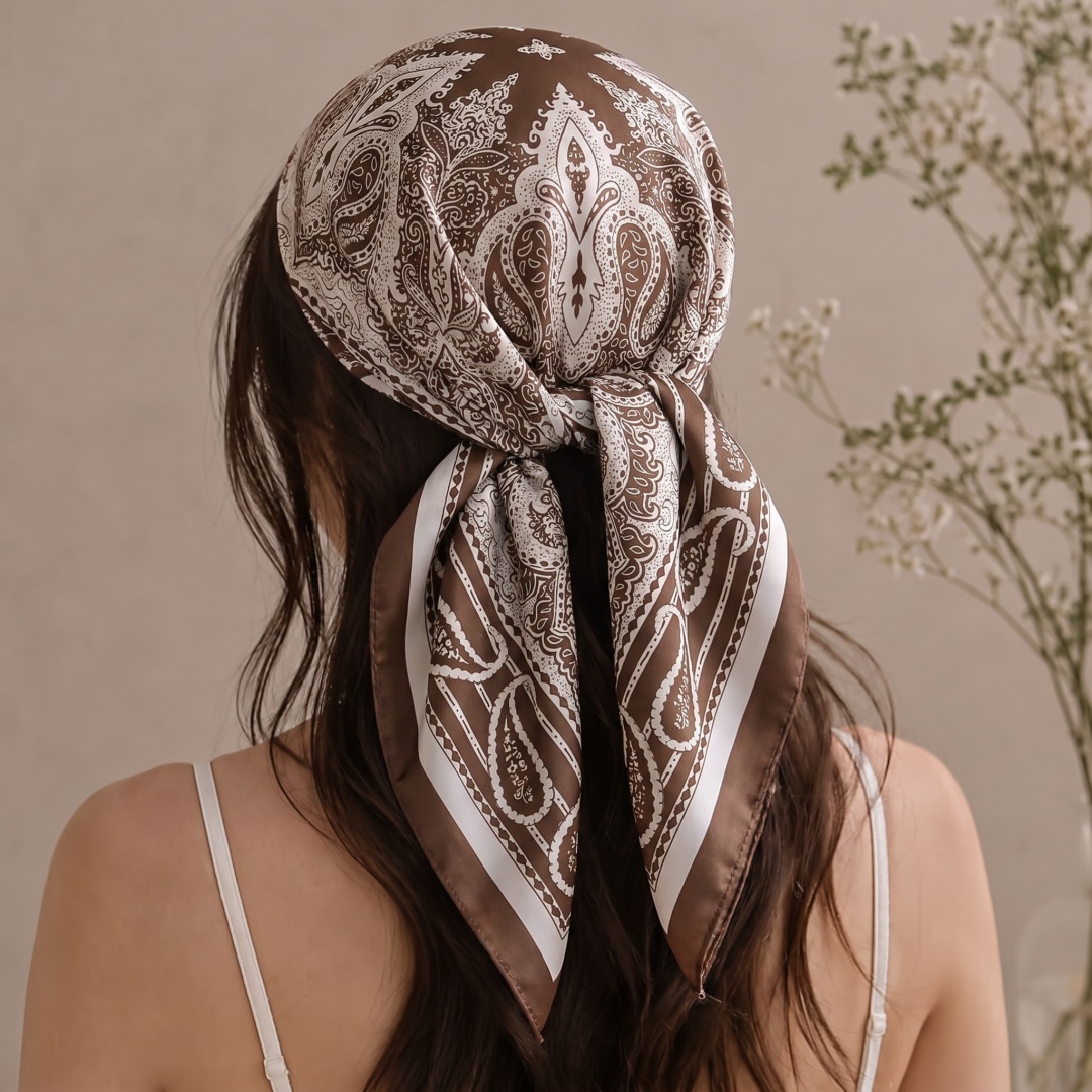 여성용 스카프 히잡 반다나 헤드스카프 스퀘어 손수건 실 - Women Formal Wear Hijab 리뷰 및 가격