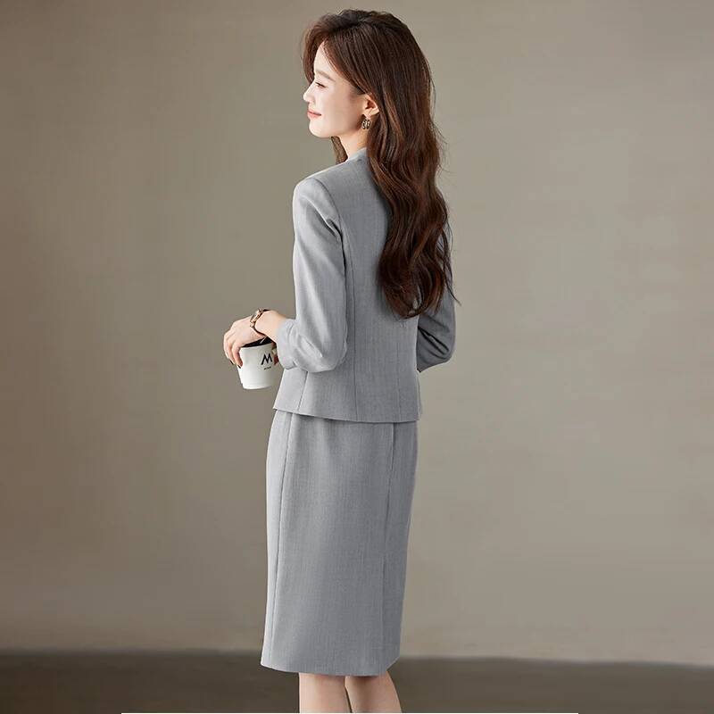 여성 정장 블레이저 비즈니스 오피스 웨어 블레이저와 드 - Women Formal Wear Stitching 리뷰 및 가격