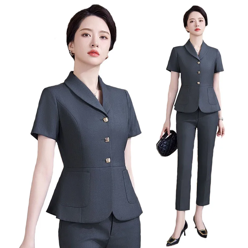 2024년 여름 팝 스타일 여성 정장 OL 스타일 전문 - Women Formal Wear Interview 리뷰 및 가격