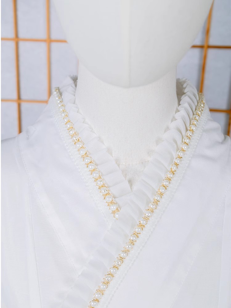 레이스 트리밍 기모노 속옷 흰색 면 여성 정장 일본 유 - Women'S Formal Traditional Wear 리뷰 및 가격