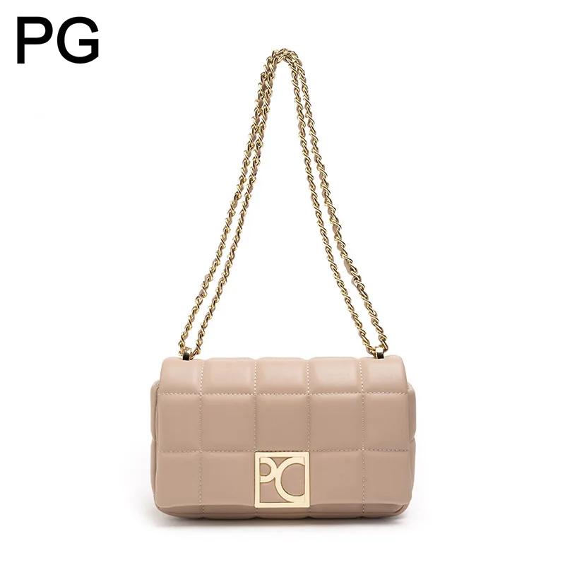 여성용 PG 크로스바디 백, 명품 퀼팅 가죽 핸드백,  - Shoulder Bag Structured 리뷰 및 가격