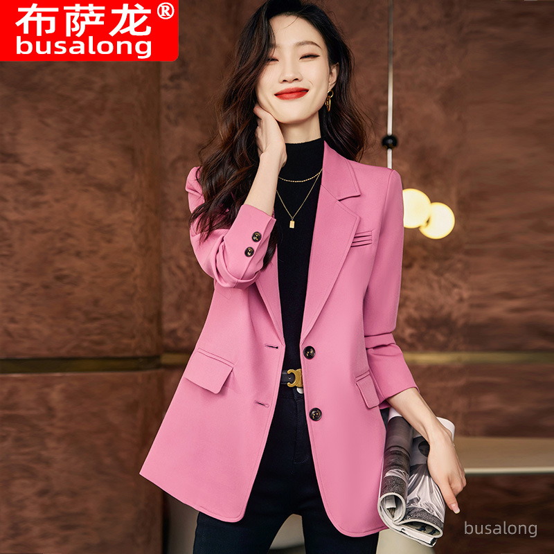 블레이저 재킷 가을 겨울 여성 긴팔 프로페셔널 스몰 블 - Women Formal Wear Interview 리뷰 및 가격
