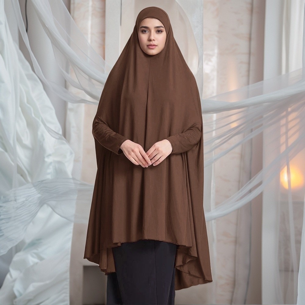 카프탄 플레인 무슬림 아바야 단정한 의상 부드러운 풀커 - Women Formal Wear Hijab 리뷰 및 가격