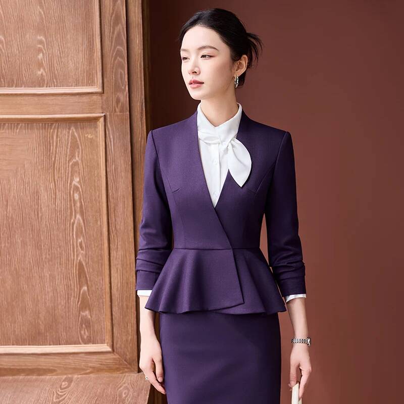 고품질 원단 여성 정장 비즈니스 수트 여성용 오피스 웨 - Women Formal Wear Interview 리뷰 및 가격