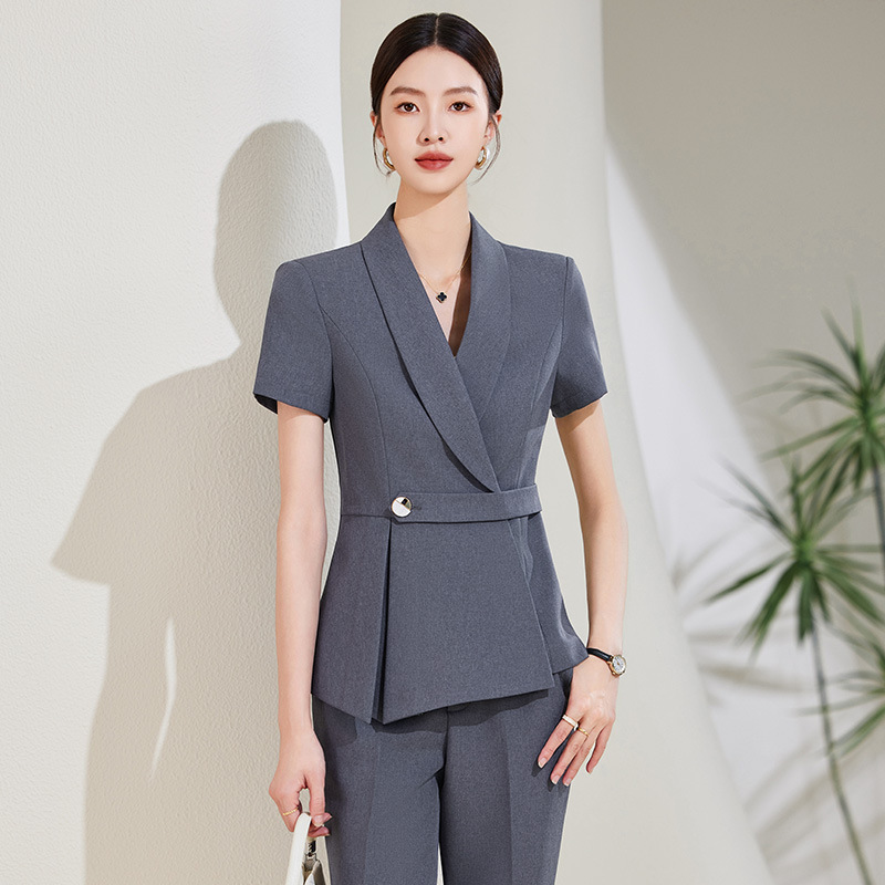 여성 여름 정장 세트 신상 전문직 정장 호텔 프론트 데 - Women Formal Wear Store 리뷰 및 가격