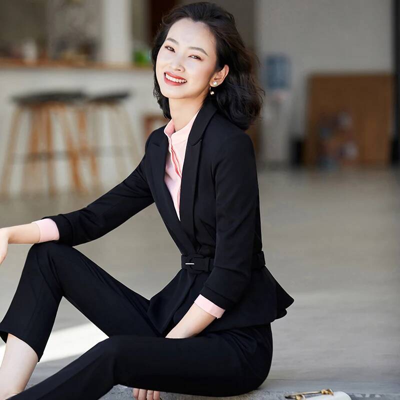 여성 정장 블레이저 스커트 수트 여성 오피스룩 자켓 코 - Women Formal Wear Interview 리뷰 및 가격